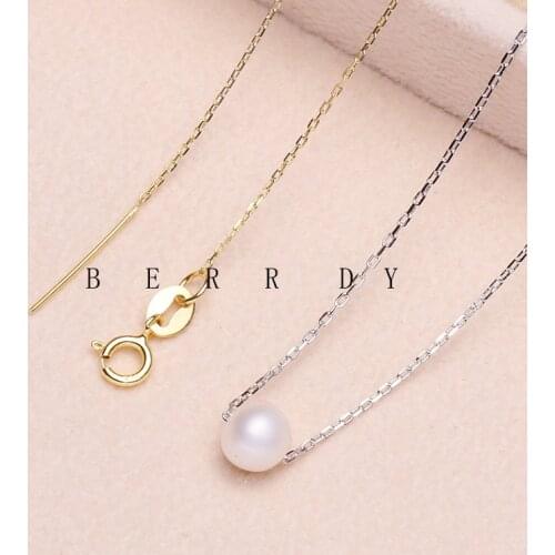 Wholesale 925 Sterling Silver 45cm Long Necklace Chain 18cm Bracelet Chain, 10pcs/lot