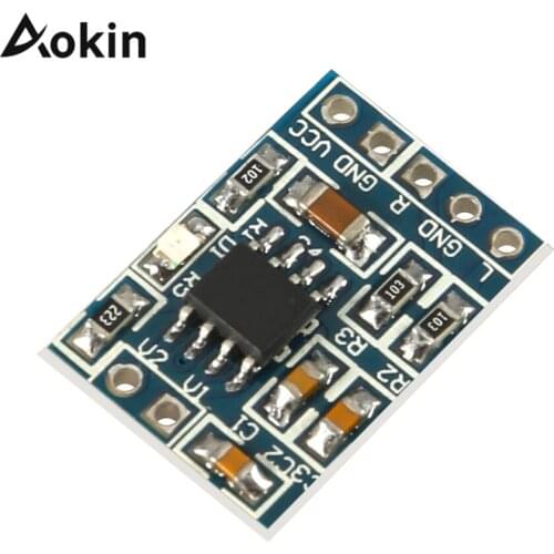 Amplifier Board HXJ8002 3W Single Channel Mini Audio Voice Power Amplifier Module Replace PAM8403 2.0-5 .5 V