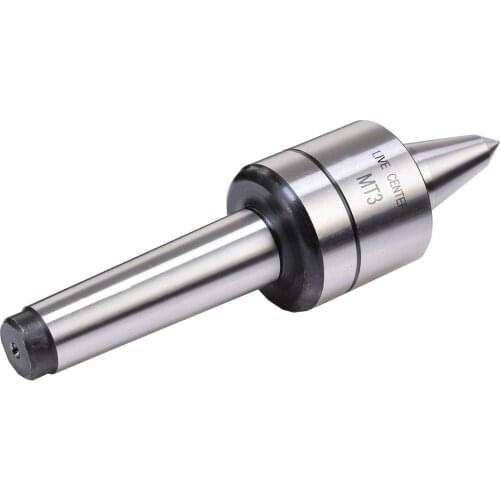 1Pcs Precision MT3 Lathe Live Center Morse Taper Bearing Long Nose Turning Tool 0.000197" For Lathe Machine Turning Tool