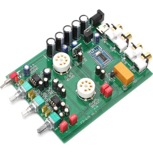KYYSLB F3 enthusiast class 2 segment tone power amplifier tube preamp step bile preamp amp Bluetooth 5.0 / 4.2