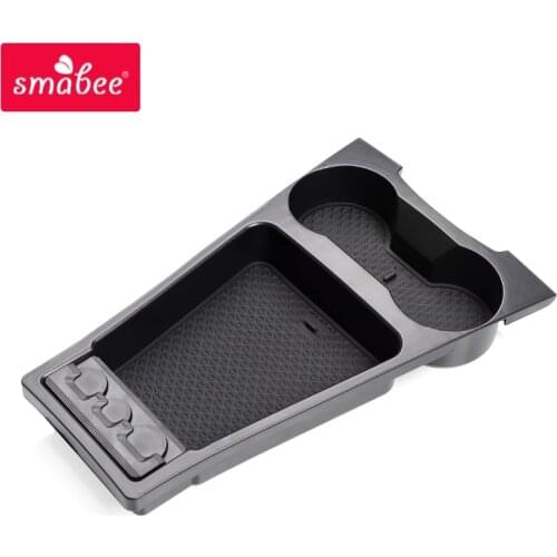 Smabee Car Central console Box storage for Toyota Prius Zvw30 35 2009 ~ 2015 Prius30 Interior Accessories Box Coin storage BLACK