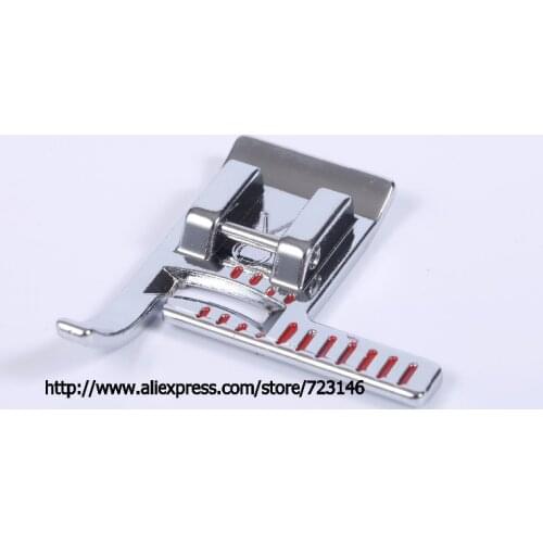 SA189 Vertical Stitch Alignment Foot Feet Domestic Sewing Machine Part Accessories for Brother Juki Singer janome babylock