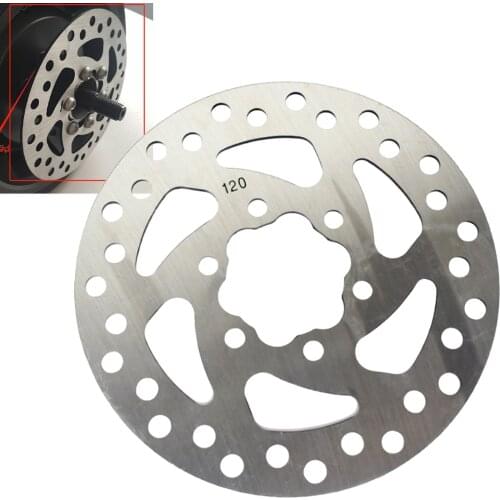 Wheel Disc Rear Fit for Xiaomi Electric Scooter M365 with Hole From Disc Brake Disc 6 Holes 120mm Brake Disc Rear