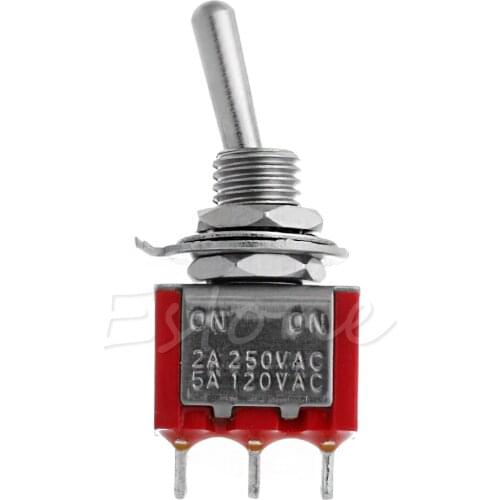 1 PC 3-Pin Mini Toggle Switch SPDT On-On MTS-102 Toggle Miniature Switch