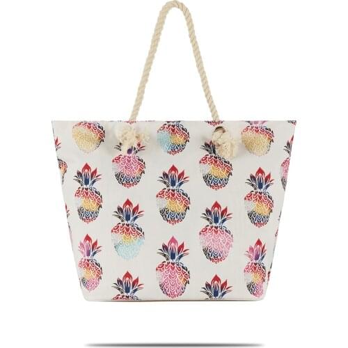 Pineapple Summer Beach Bag