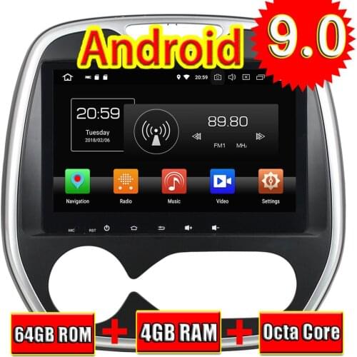 Topnavi Android 9.0 Car Head Unit Player For Capture Auto 2016 Radio Stereo 2 DIN GPS Navigation Octa Core NO DVD 4+64GB