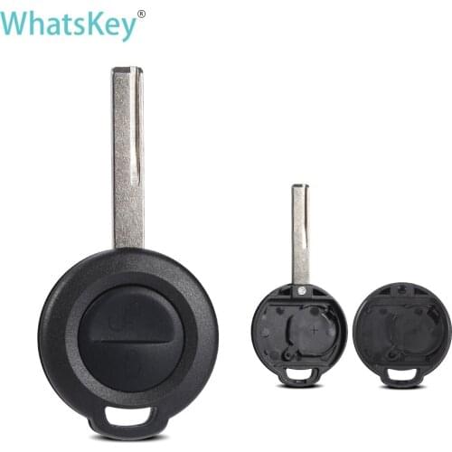 WhatsKey New 2 Button Car Key Shell Cover For Mitsubishi Colt Warior Carisma Spacestar Replacement Remote Key Case Uncut Blade