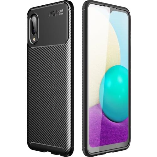 Case for samsung a02 m02 bumper cover on galaxy m a 02 02a 02m protective phone coque bag silicone matte 360 soft tpu samsunga02