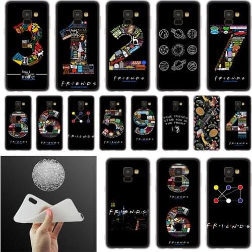 Friends Season TV Phone Case For Samsung Galaxy A10 A20 A30 A40 A50 A60 A70 A6 A8 Plus A7 A9 2018 A3 A5 2017 Soft Cover Coque