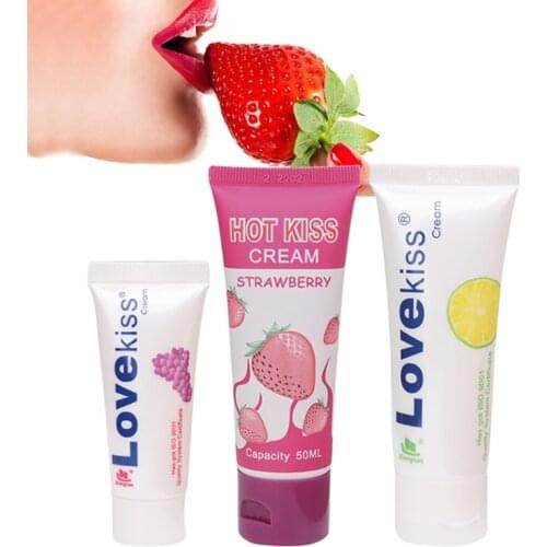 Fruit Flavor Smooth Body Lubricant Orgasm Adult Sexual Product For Female Male Grape Lemon Strawberry