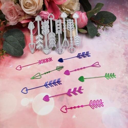 Indicator Arrow Metal Cutting Dies Stencil Scrapbooking DIY Album Stamp Paper