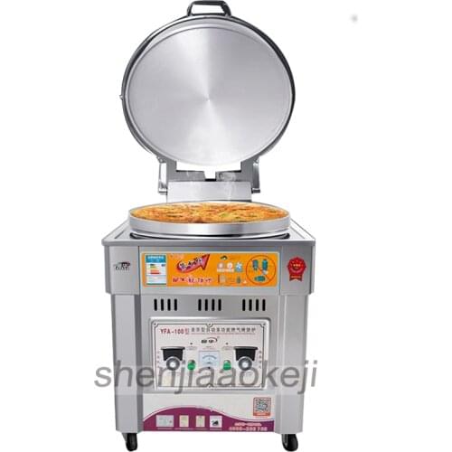 Commercial gas scones baking pan gas stove Stainless steel gas pancake machine / sauce baking pan/scones machine YFA-100