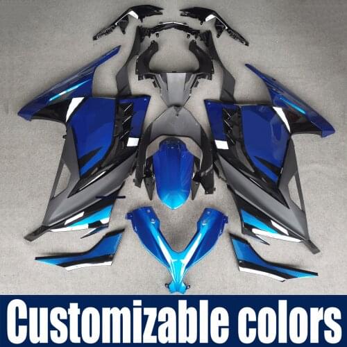 ABS Fairing Body Panel Kit Motorcycle Shell Set Fit for 2013 - 2017 Kawasaki Ninja 300 EX300