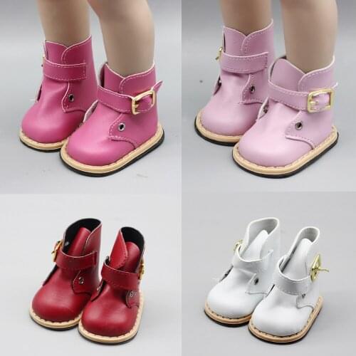 7*3.6cm 18-Inch Girl Doll Boots and Suitable for 43cm Baby Dolls Shoes Toys Dolls & Accessories