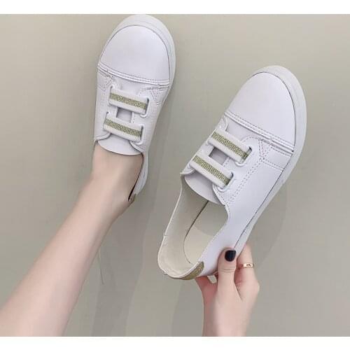 Little White Shoes Summer Korean Fashion Students All-Match Casual Flat-Bottomed Comfortable Ladies Sports Shoes Single Shoes
