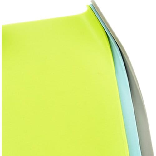 Set of 3 Closed Design Cutting Board PP Material Small Chopping Board Domestic Medium Easy-Grip Rectangle PP For Kitchen