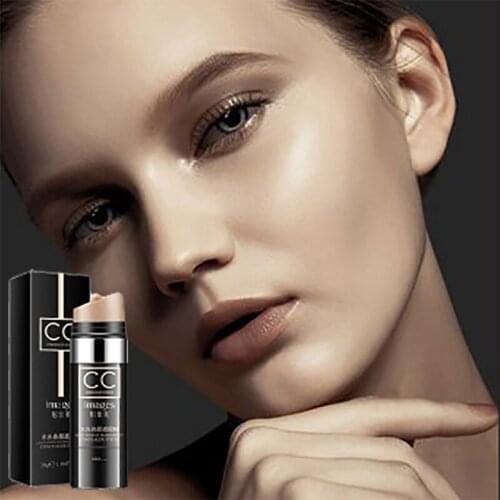 Face Natural Air Cushion CC Moisturizing Foundation Makeup Cover Up Waterproof Whitening Twist N Brush Concealer Stick Contour