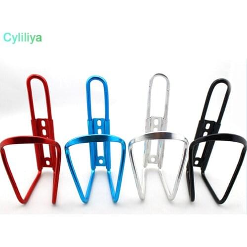 New Aluminum Alloy Bike Bicycle Water Bottle Holder Cages Rack Outdoor Sports Accessories Strong Toughness Durable Cycling