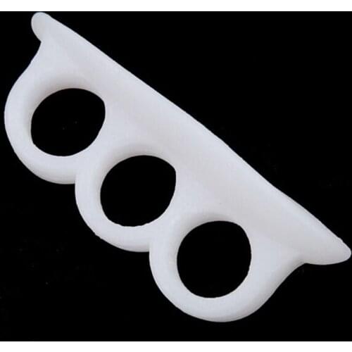 New Toe Separator Toe Finger Separator Silicone Gel Feet Care Braces Supports Tools Bunion Guard Foot Hallux Valgus