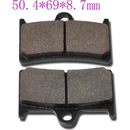 Motorcycle Front Brake Pads for Yamaha Niken 900 TDM900 Tracer 900 XSR900 FZ1 FZS1000 Fazer MT-10 YZF-R1 YZF1000 BT1100 Bulldog