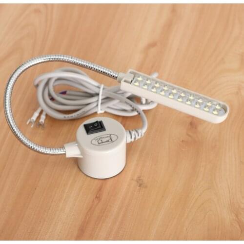 Magnetic Type Sewing Machine light, 20-Bulb Flexible Arm Energy Saving Great For