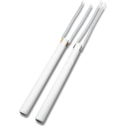 MCH high temperature ceramic heating rod alumina ceramic heating tube 6*70MM 24V36V48V110V220V