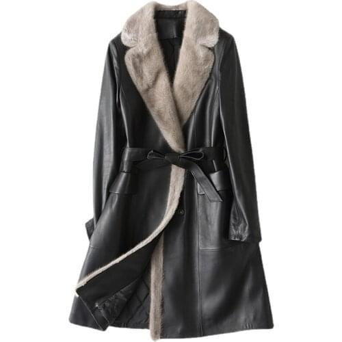 Wfamh Natural Fur Coats