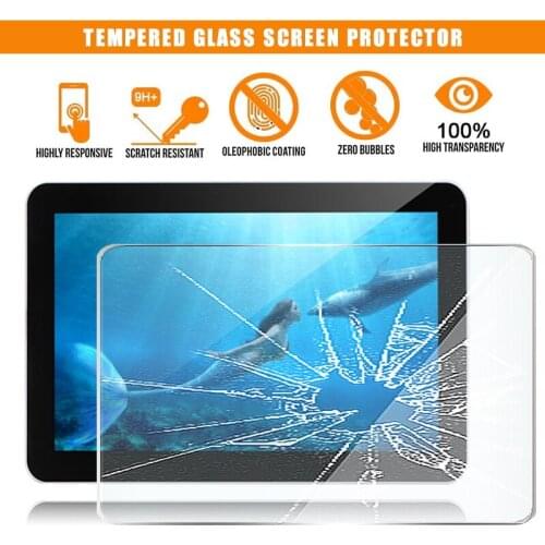 For iRULU eXpro X1Plus 10.1 Tablet Tempered Glass Screen Protector 9H Premium Scratch Resistant HD Clear Film Cover