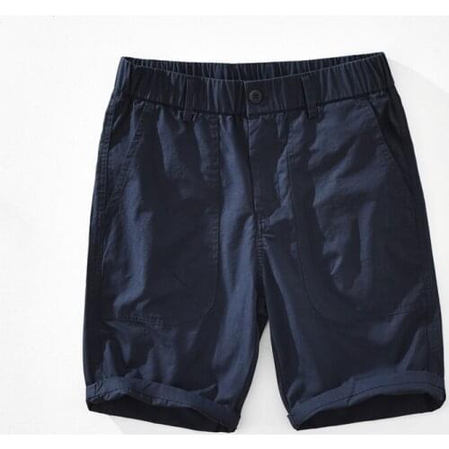 100% Cotton new style summer workwear solid shorts men brand Italy casual trendy shorts for men 36 size pantalones pantaloni