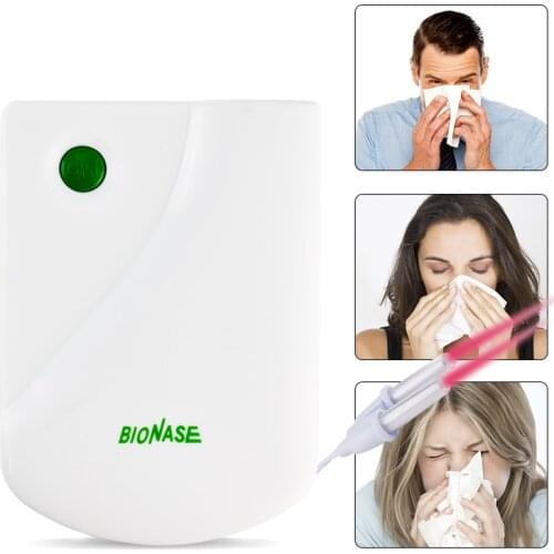Nose Sinusitis Rhinitis Therapy Hay Fever Low Frequency Pulse Health Therapeutic Apparatus Laser Cure Massage Health Care Device