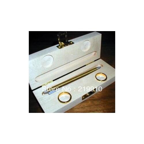 Free shipping ghostly linking finger rings-Magic Tricks