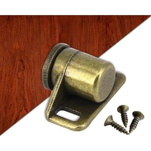 1pcs Retro Zinc Alloy Door Stop Wardrobe TV Kitchen Cabinet door magnetic suction Furniture waterproof hardware accessories