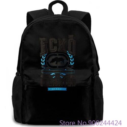 Ecko Unltd. Domination Cheap Sale Harajuku Rick women men backpack laptop travel school adult student