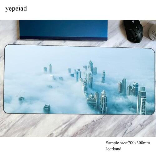 Cities mouse pad anime gaming mousepad anime 800x300x4mm office notbook desk mat New arrival padmouse games pc gamer mats