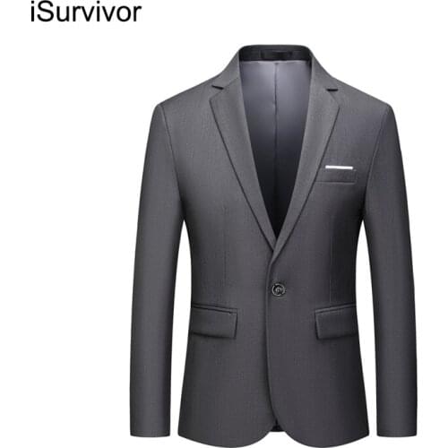 Мужские повседневные пиджаки iSurvivor China At AliExpress