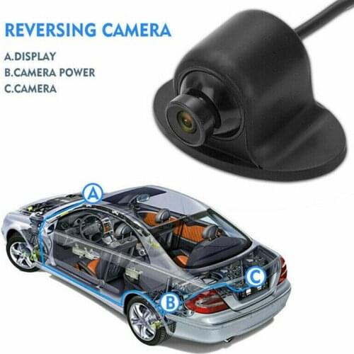 Car Rear View Camera Side View Backup Reversing Camera CCD CMOS Night Vision High-definition 170° Wide Viewing Angles Video