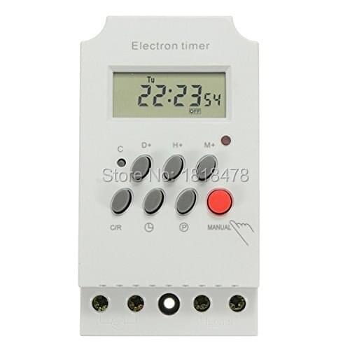 KG316T-II AC 220V 50Hz LCD Digital Display Microcomputer Programmable Timer Controller Switch