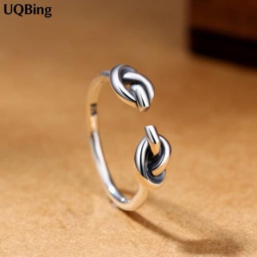 2019 Free Shipping 925 Silver Retro Style Rings For Women Jewelry Finger Rings For Party Birthday Gift