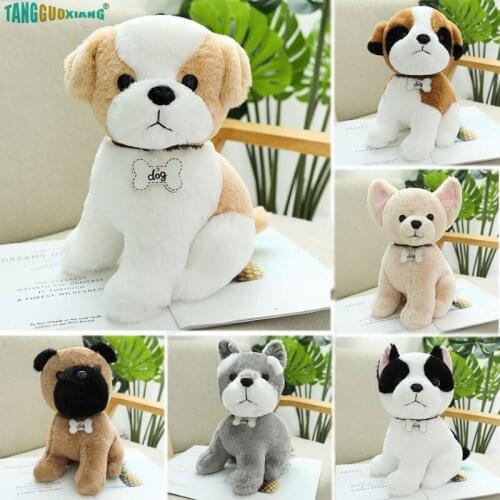 22/30/40cm Cute Doodle Dog Plush Toy Soft Kawaii Puppy Dog Doll Kids Toy Cartoon Animal Girls Children Birthday Christmas Gift