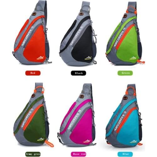 Satchel Shoulder Sling Chest Pack Bag Outdoors Sports Waterproof Riding Climbing Hiking Bags for Men