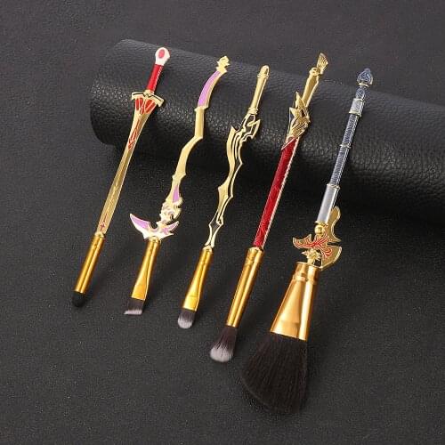 New Game Fate Makeup Brushes Set Comstic Tool Face Eyeshadow Powder Pincel Pro Make Up Kit Comestic Tool Drop Shipping