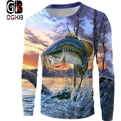 OGKB Lady Sweatshirts New Loose Trend Top 3D Printed Fnny Popcorn And Meat And Animal Casual Big Size 5XL Girl Coat