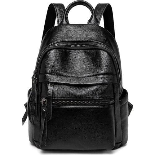 Famous Brands Women Backpack Leather Backpack School Bags For Teenage Girls Travel Backpack Female Suit Shoulder Bag 2021 C1666