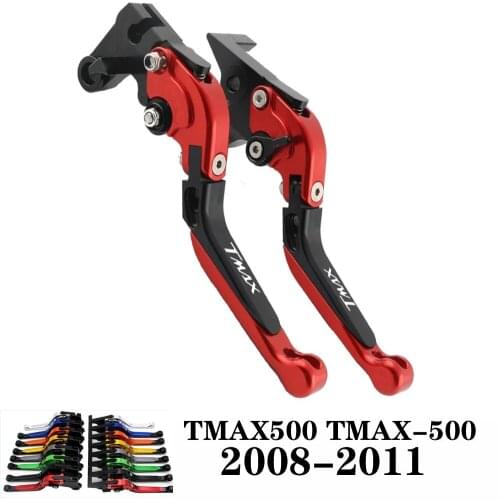 For YAMAHA TMAX 500 TMAX500 TMAX-500 2008 2009 2010 2011 CNC Motorcycle Adjustable Brake Clutch Lever Levers Folding