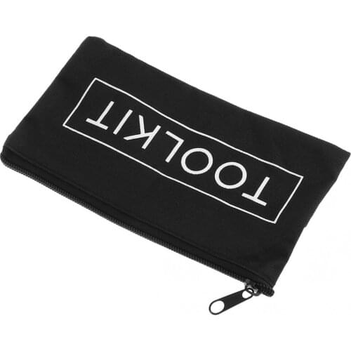 600D Oxford Cloth Tool Kit Bag with Zipper for Maintenance Tool Storage Tool Kit Bag Waterproof Organizer Tool Bag