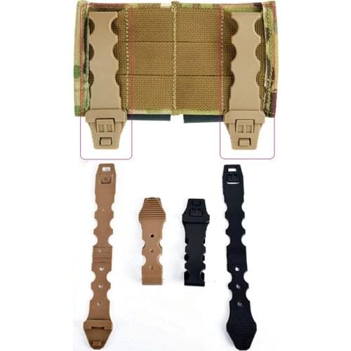 MOLLE System Tactical Sub Package Nylon Insert Quick Access Strip 6 / Piece