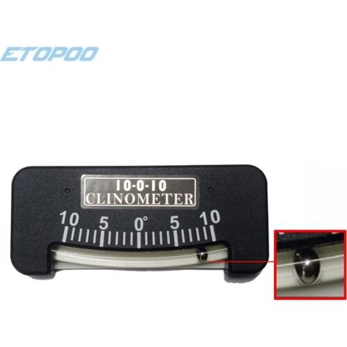 Mini Protractor Inclinometer angle measuring Instrument Tilt Gauge 10-0-10 Slope Meter Inclinometer