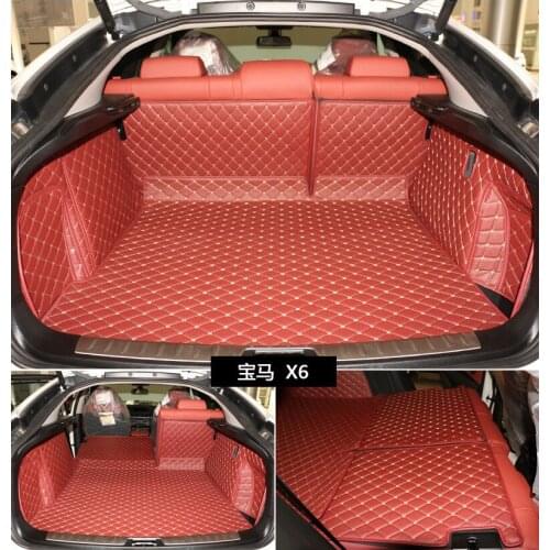 No Odor Waterproof Carpets Full Surrounded Rugs Special Car Trunk Mats ForBMW3 Series 320Li/5 Series 525Li 525 X1 X3 X4 X5 X6