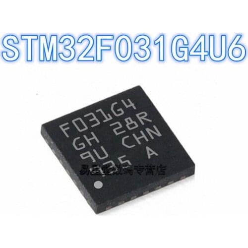 1PCS-5PCS 100% new original authentic STM32F031G4U6 QFN-28 32F031G4U6 QFN28 32-bit microcontroller