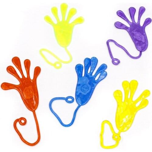 10PC Party Favors Supplies Sticky Hands Slap Toy Pinata Fillers Children Birthday Small Gift Wedding Festivals Favors For Guests